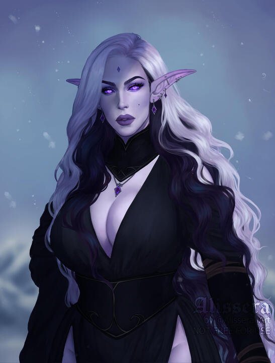 Snowchild - by Alissera_Art