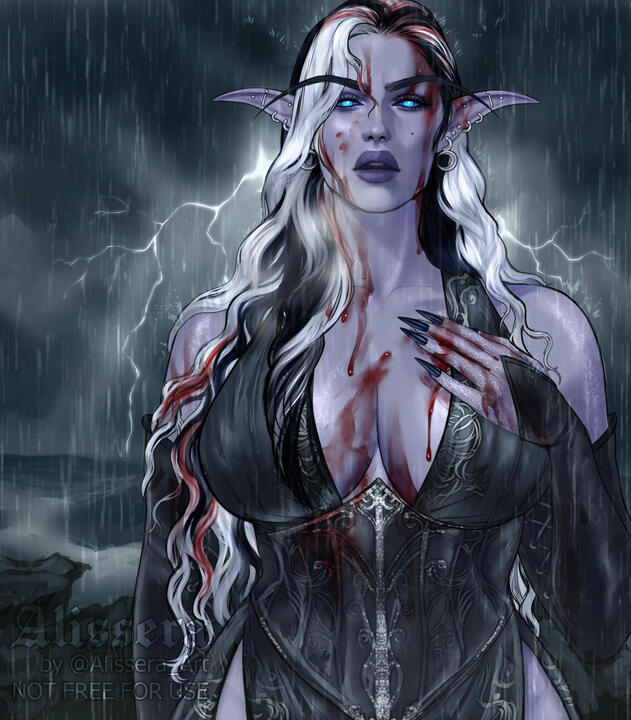 Rain of Vengeance - by Alissera_Art